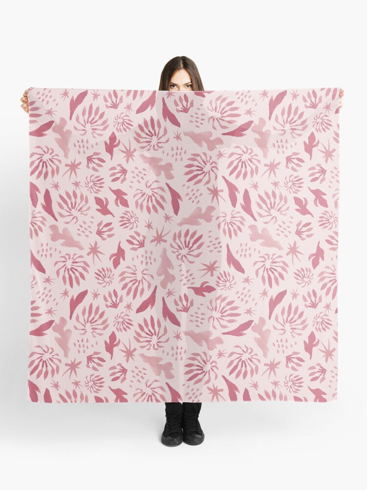 Firewheel Tree in Pink Scarf by Jay Dee Dearness