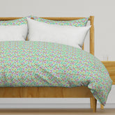 Firewheel Tree Multicolour Blue Duvet Cover by Jay Dee Dearness