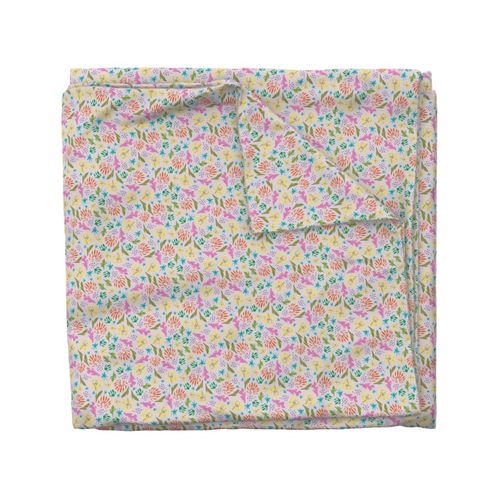 Firewheel Tree Multicolour Pink Duvet Cover by Jay Dee Dearness